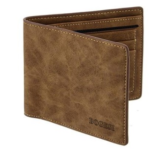 Бумажник 12х9,5см, коричневый QB009