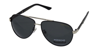 Очки Porsche 8859 черно-серебристая оправа