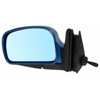 Зеркало боковое ВАЗ-2105-07 тросовое антиблик (голубое) с обогревом С-П (правое)