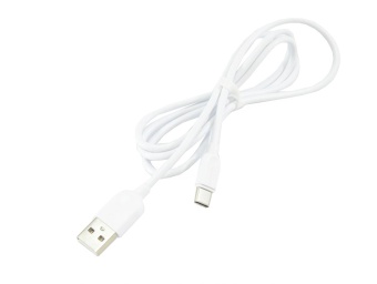 Кабель USB - type C белый 2,0А 1,0м BX14