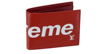 Бумажник Supreme 6216 красный