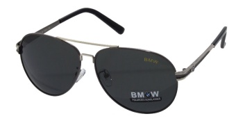 Очки BMW 5518 воронено-серебристая оправа черные