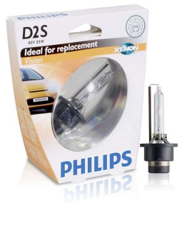 Лампа ксеноновая D2S (4600К) Philips Vision оригинал